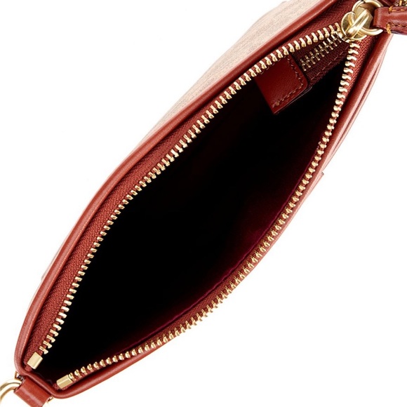 🏇🏼[COACH] Signature Canvas Colorblock Leather Zip Top Kitt Messenger Crossbody - Picture 8 of 9